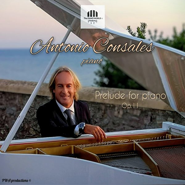 New release!! ANTONIO CONSALES – piano, PWA Onorary Artist